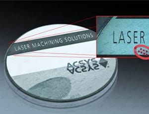 Laser Frosting : Equivalent to Micro Blasting
