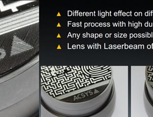 Micro Grid  Laser Engraving